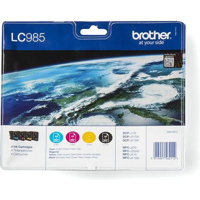 Brother LC-985VALBP - 4-farbig - Druckerpatrone - Multipack