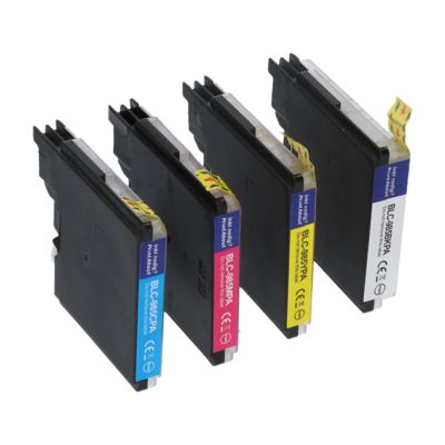 Druckerpatrone kompatibel mit Brother LC-985VALBP - 4-farbig - Multipack