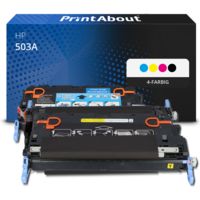 Toner kompatibel mit HP 503A (Q7581A) - 4-farbig - Multipack