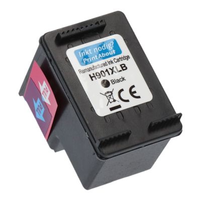 Druckerpatrone kompatibel mit HP 901XL (CC654AE) - Schwarz - Hohe Kapazität