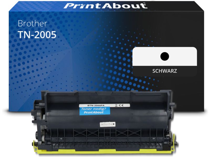 PrintAbout Toner TN-2005 Schwarz für Brother