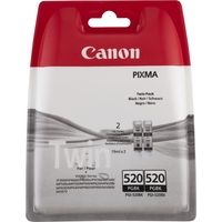 Canon PGI-520BK2 Druckerpatrone - 2x Schwarz - Multipack