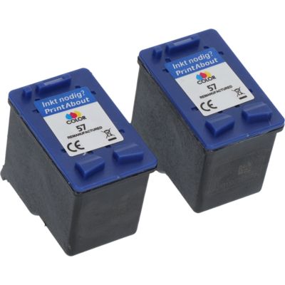 Druckerpatrone kompatibel mit HP 57 (C6657AE) - 3-farbig - Multipack