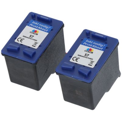 Druckerpatrone kompatibel mit HP 57 (C6657AE) - 3-farbig - Multipack