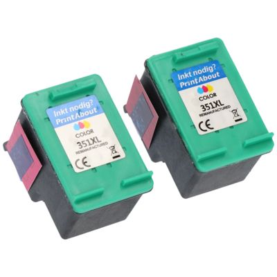 Druckerpatrone kompatibel mit HP 351XL (CB338EE) - 3-farbig - Hohe Kapazität - Multipack
