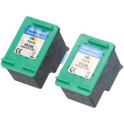 Druckerpatrone kompatibel mit HP 351XL (CB338EE) - 3-farbig - Hohe Kapazität - Multipack