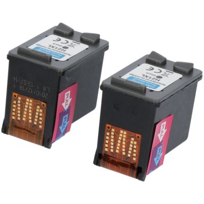 Druckerpatrone kompatibel mit HP 21 (C9351AE) - 2x Schwarz - Multipack