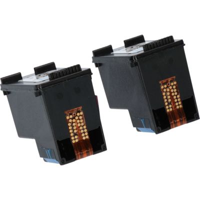 Druckerpatrone kompatibel mit HP 300XL (D8J43AE) - 2er-Packung - Schwarz - Hohe Kapazität - Multipack