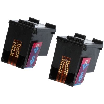 Druckerpatrone kompatibel mit HP 300XL (D8J43AE) - 2er-Packung - Schwarz - Hohe Kapazität - Multipack