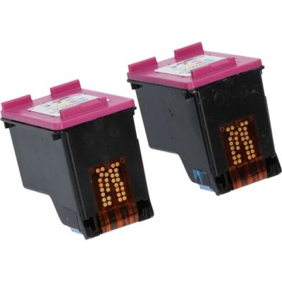 Druckerpatrone kompatibel mit HP 300XL (CC644EE) - 2x 3-farbig - Hohe Kapazität - Multipack