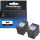 Druckerpatrone kompatibel mit HP 27 (C8727AE) - 2x Schwarz - Multipack