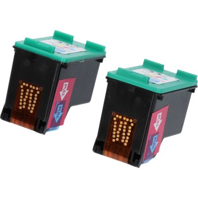 Druckerpatrone kompatibel mit HP 343 (C8766EE) - 3-farbig - Multipack
