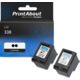 Druckerpatrone kompatibel mit HP 338 (CB331EE) 2x Schwarz - Multipack