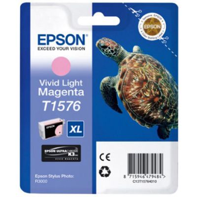 Epson T1576 (C13T157640) Druckerpatrone - Hellmagenta