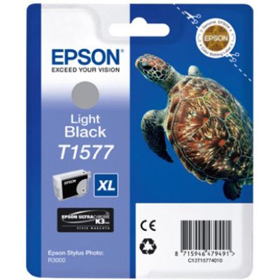 Epson T1577 (C13T157740) Druckerpatrone - Hellschwarz