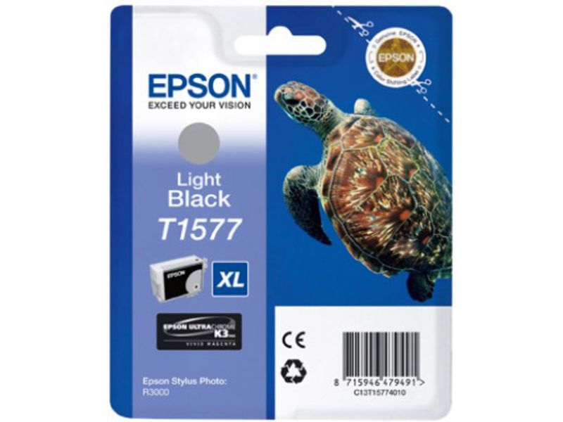 Epson T1577 (C13T157740) Druckerpatrone - Hellschwarz