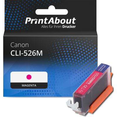 Druckerpatrone kompatibel mit Canon CLI-526M - Magenta