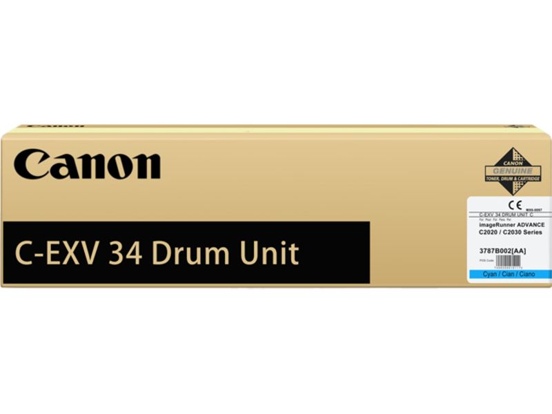 Canon C-EXV 34 C (3787B003) - Cyan - Trommel