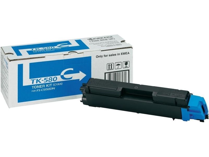 Kyocera TK-580C - Cyan - Toner