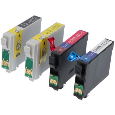 Druckerpatrone kompatibel mit Epson T1285 - 4-farbig - Multipack