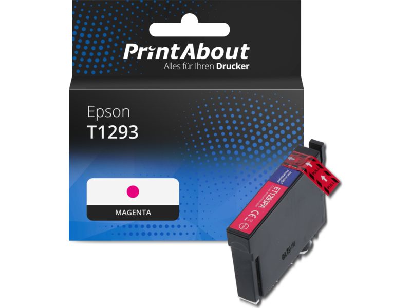 PrintAbout Druckerpatrone T1293 Magenta für Epson