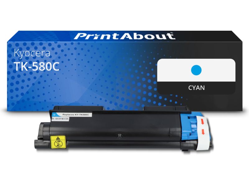 PrintAbout Toner TK-580C Cyan für Kyocera