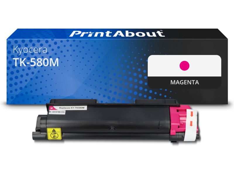 PrintAbout Toner TK-580M Magenta für Kyocera