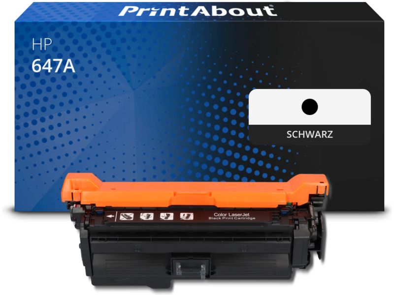 PrintAbout Toner 647A (CE260A) Schwarz für HP