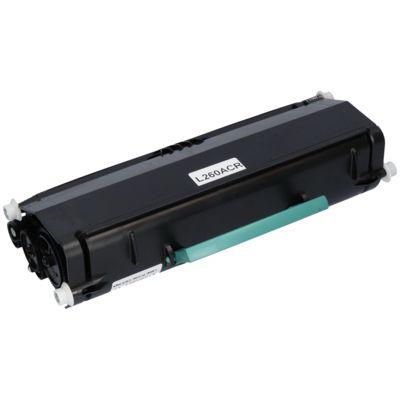 Toner kompatibel mit Lexmark E260A11E - Schwarz