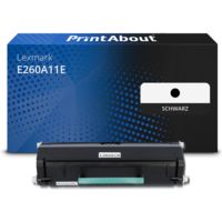 Toner kompatibel mit Lexmark E260A11E - Schwarz
