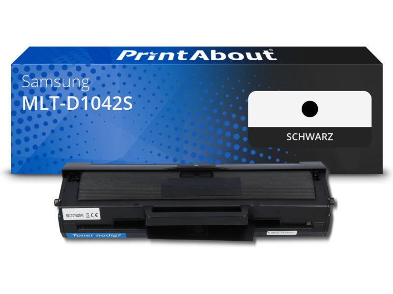 PrintAbout Toner MLT-D1042S (SU737A) Schwarz für Samsung