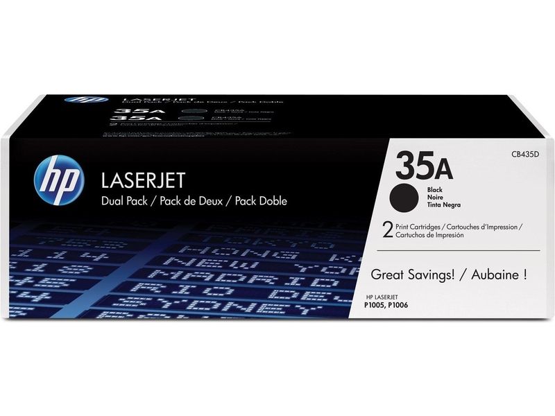 HP 35A (CB435D) - Schwarz - Toner