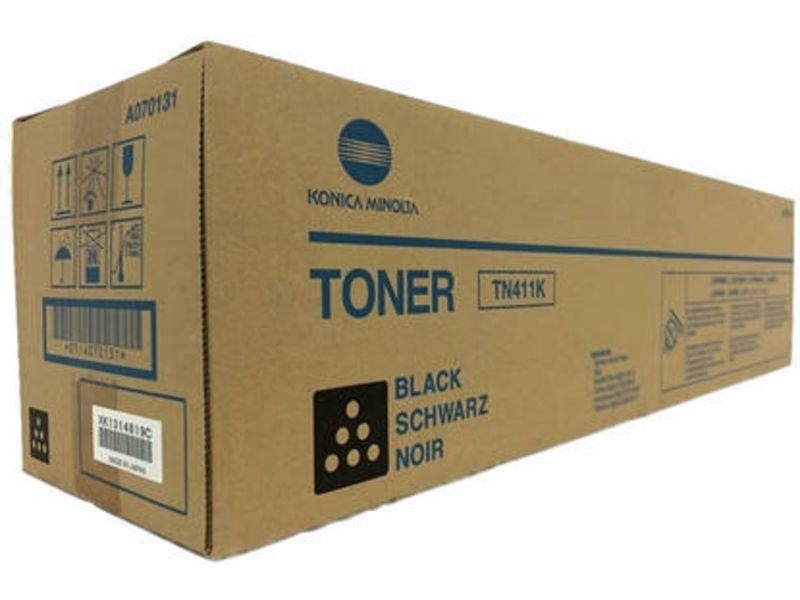 Konica Minolta TN-411K (A070151) - Schwarz - Toner