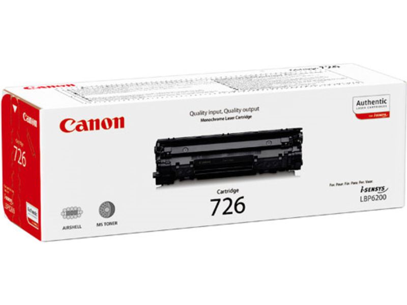 Canon 726 - Schwarz - Toner