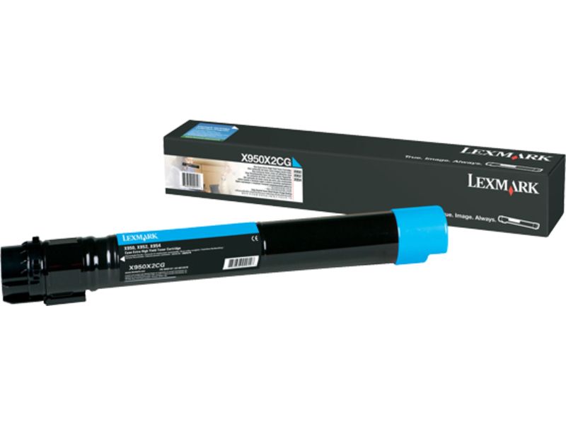Lexmark X950X2CG - Cyan - Toner - Extra hohe Kapazität