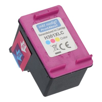 Druckerpatrone kompatibel mit HP 301XL (CH564EE) - 3-farbig - Hohe Kapazität