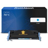 Toner kompatibel mit Canon 707 C - Cyan