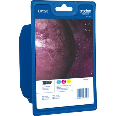 Brother LC-1220RBWBP - 3-farbig - Druckerpatrone - Multipack