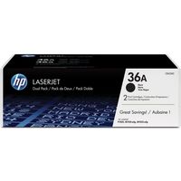 HP 36A (CB436AD) Toner - 2x Schwarz - Multipack