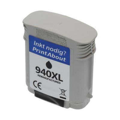 Druckerpatrone kompatibel mit HP 940XL (C4906AE) - Schwarz - Hohe Kapazität