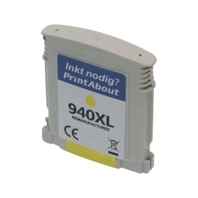 Druckerpatrone kompatibel mit HP 940XL (C4909AE) - Gelb - Hohe Kapazität