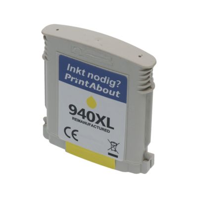 Druckerpatrone kompatibel mit HP 940XL (C4909AE) - Gelb - Hohe Kapazität
