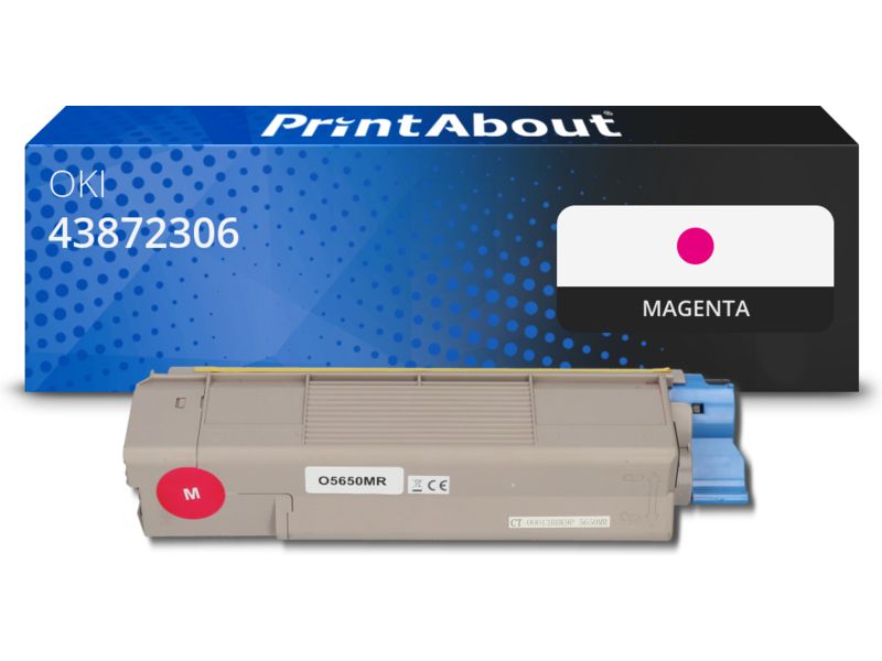 PrintAbout Toner 43872306 Magenta für OKI