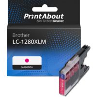 Druckerpatrone kompatibel mit Brother LC-1280XLM - Magenta - Hohe Kapazität