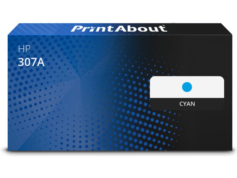 PrintAbout Toner 307A (CE741A) Cyan für HP
