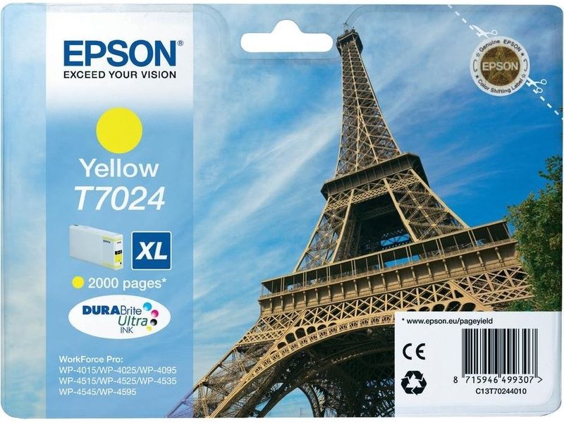 Epson T7024 (C13T70244010) Druckerpatrone - Gelb