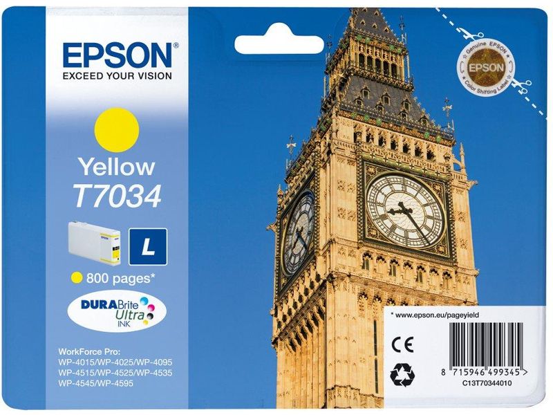 Epson T7034 (C13T70344010) Druckerpatrone - Gelb