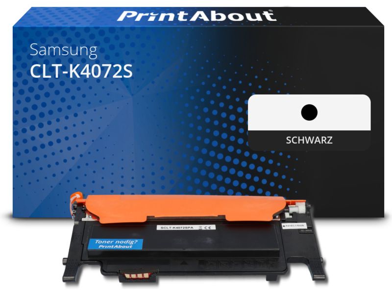 PrintAbout Toner CLT-K4072S (SU128A) Schwarz für Samsung