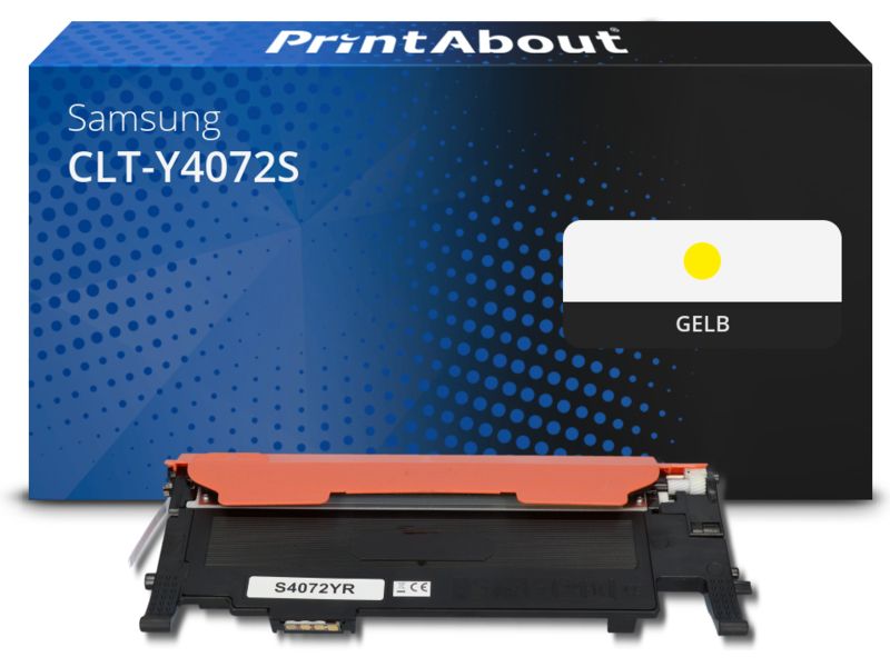 PrintAbout Toner CLT-Y4072S (SU472A) Gelb für Samsung