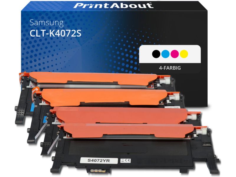 PrintAbout Toner CLT-K4072S (SU128A) 4-farbig Multipack für Samsung